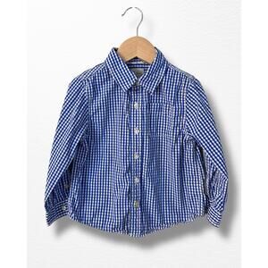 LL Bean Boys’ Gingham Dress Shirt, Size 3T